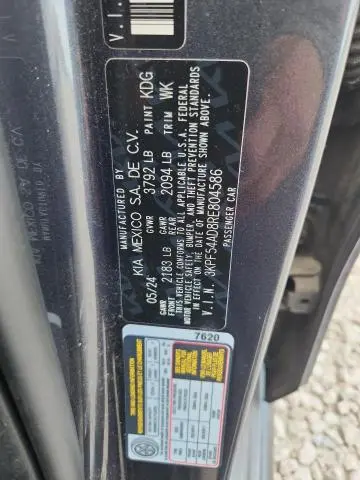 2024 KIA FORTE GT LINE  