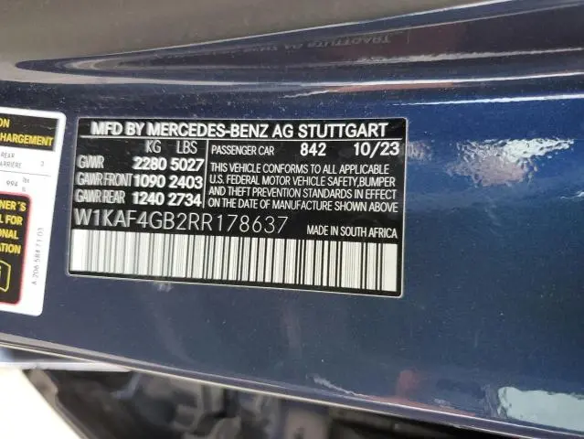 2024 MERCEDES-BENZ C 300  