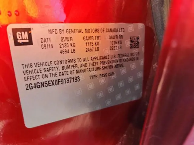 2015 BUICK REGAL PREMIUM  