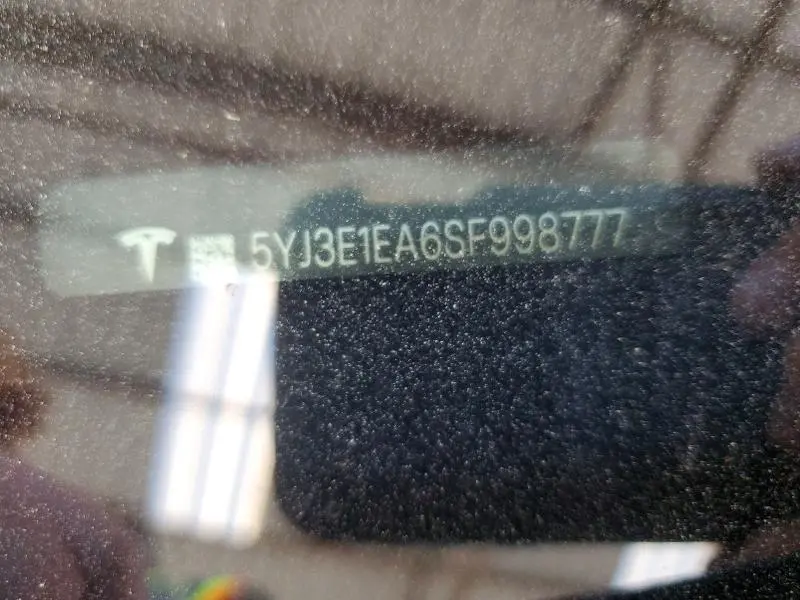 2025 TESLA MODEL 3   