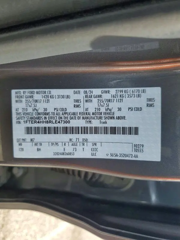 2024 FORD RANGER XLT  
