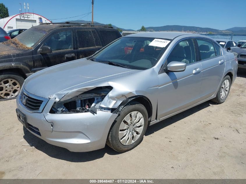 2010 HONDA ACCORD 2.4 LX