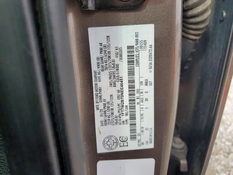 2022 FORD F250 SUPER DUTY  