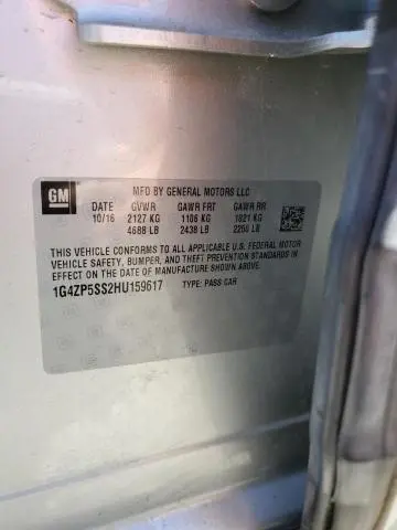 2017 BUICK LACROSSE ESSENCE