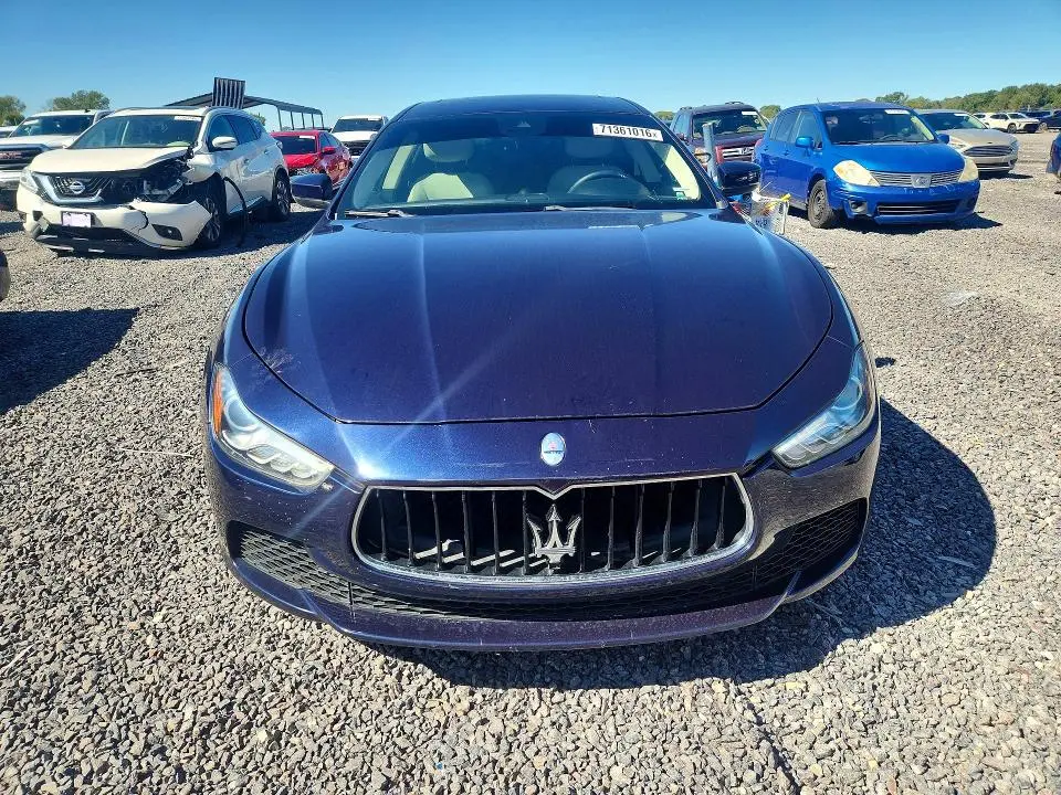 2017 MASERATI GHIBLI S  