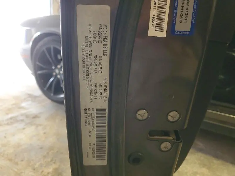 2017 DODGE CHALLENGER SXT  