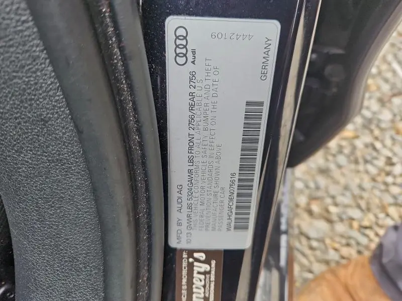 2014 AUDI A6 PRESTIGE  