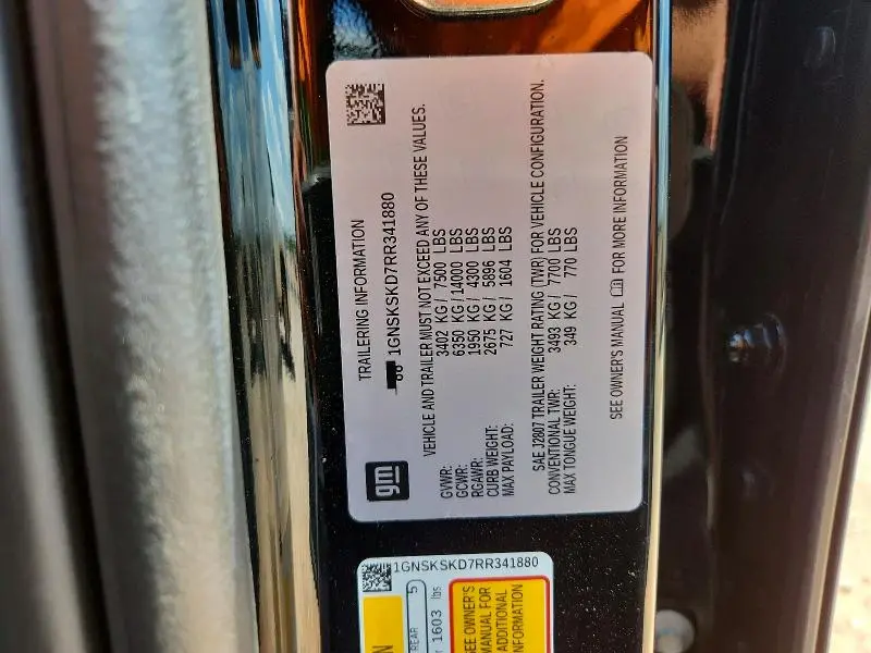 2024 CHEVROLET TAHOE K1500 PREMIER  