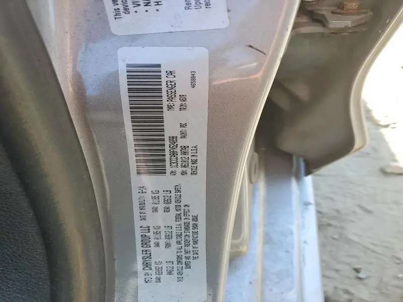 2015 CHRYSLER 200 LIMITED  