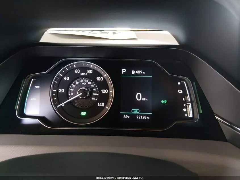 2020 HYUNDAI IONIQ HYBRID BLUE
