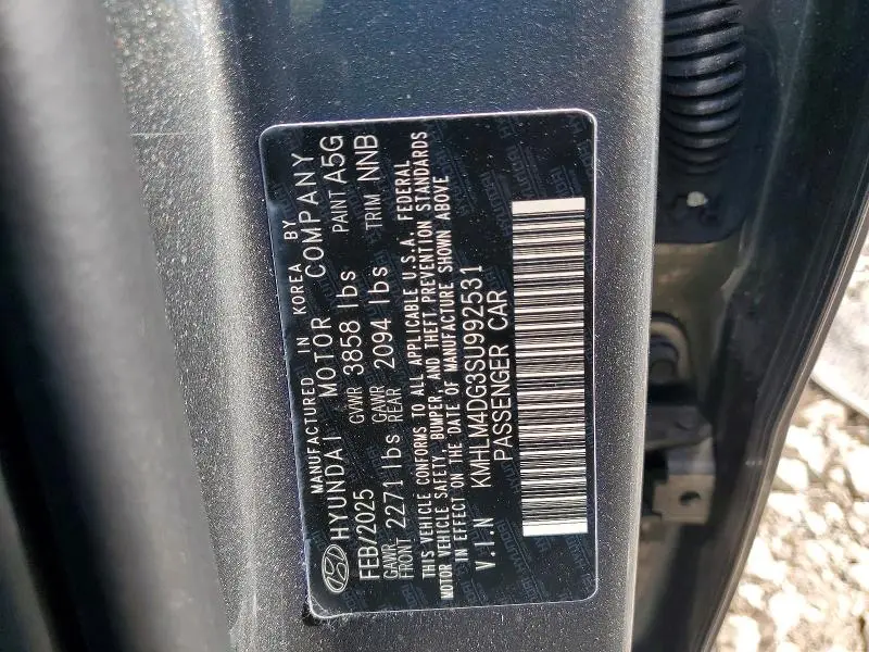 2025 HYUNDAI ELANTRA SEL SPORT  