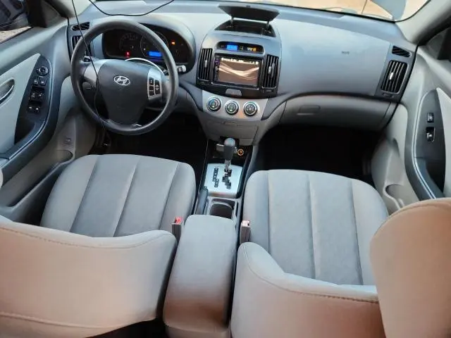 2010 HYUNDAI ELANTRA BLUE  