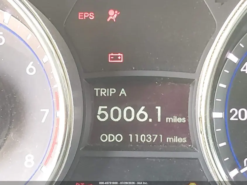 2013 HYUNDAI SONATA GLS