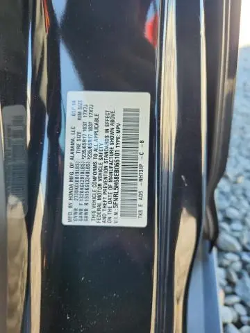 2014 HONDA ODYSSEY EXL  