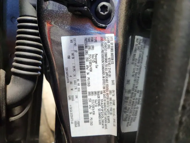 2016 FORD FOCUS SE  