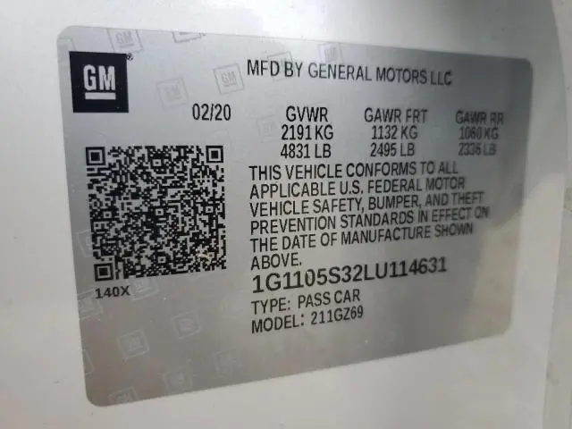 2020 CHEVROLET IMPALA PREMIER  