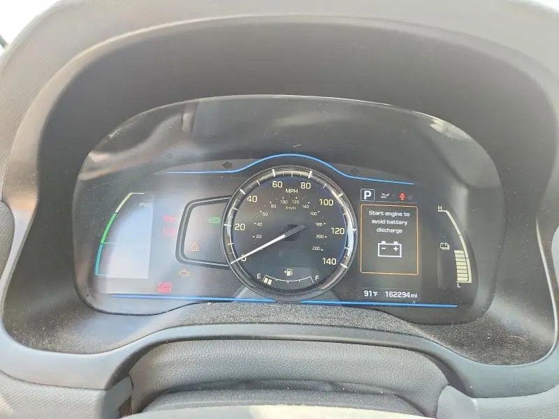 2019 HYUNDAI IONIQ BLUE  
