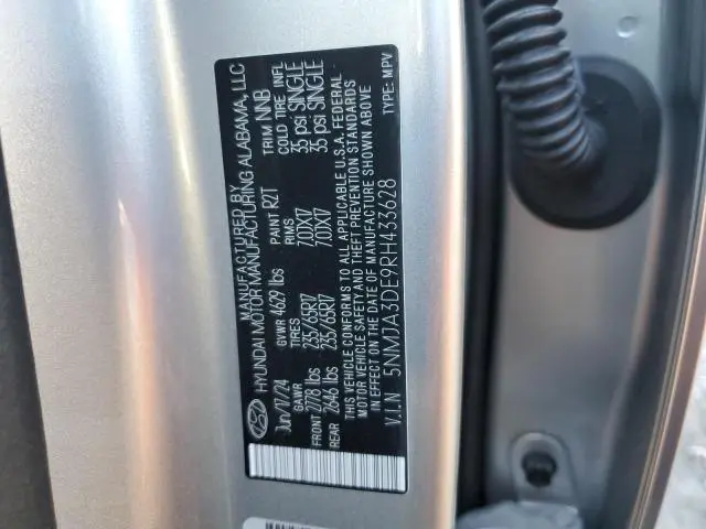 2024 HYUNDAI TUCSON SE  