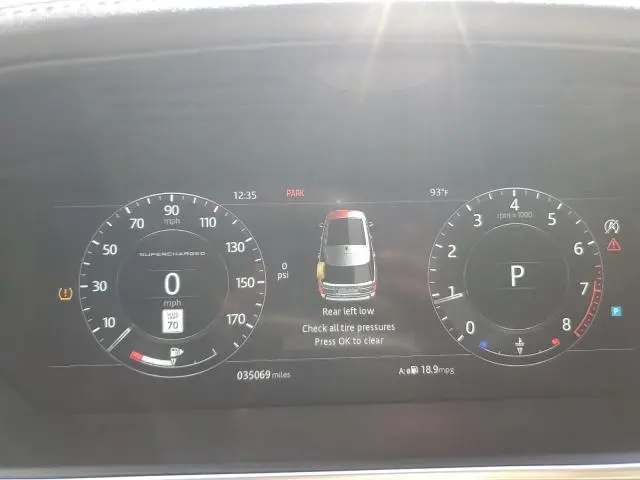 2018 LAND ROVER RANGE ROVER SUPERCHARGED  