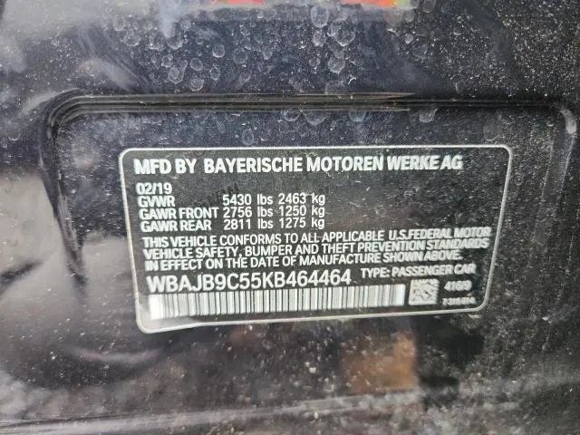 2019 BMW M550XI   