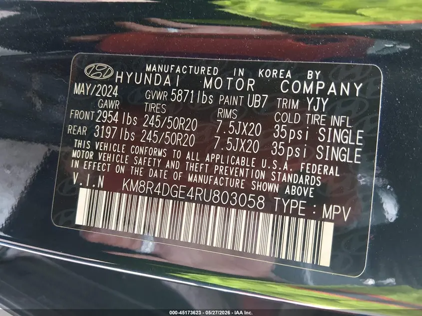 2024 HYUNDAI PALISADE SEL