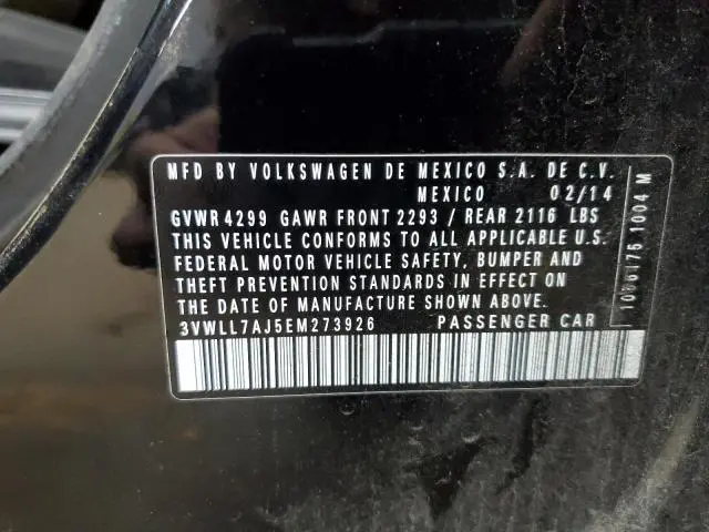 2014 VOLKSWAGEN JETTA TDI  