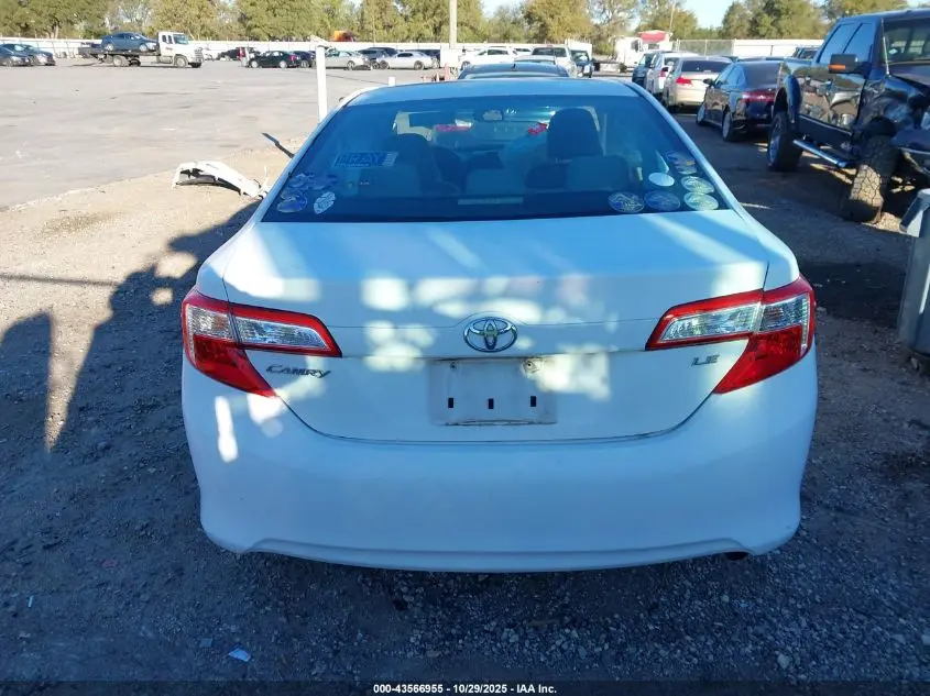 2012 TOYOTA CAMRY LE