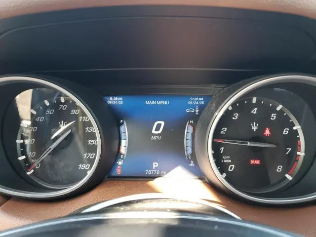 2018 MASERATI LEVANTE   