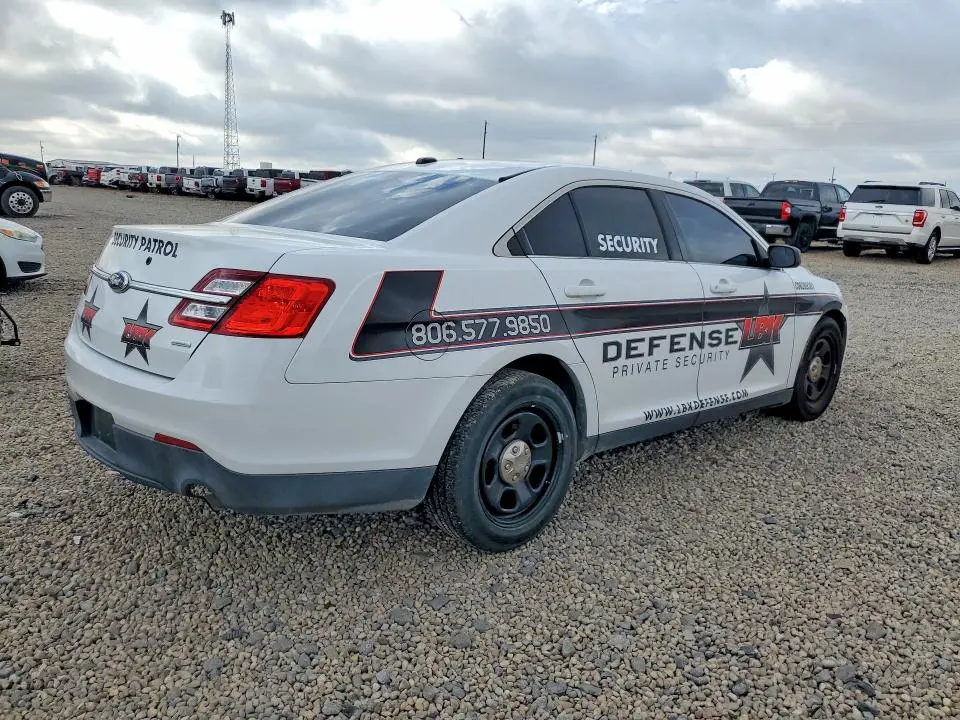 2015 FORD TAURUS POLICE INTERCEPTOR  