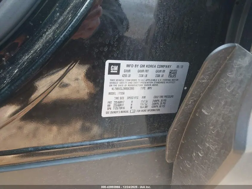 2021 CHEVROLET TRAILBLAZER FWD ACTIV