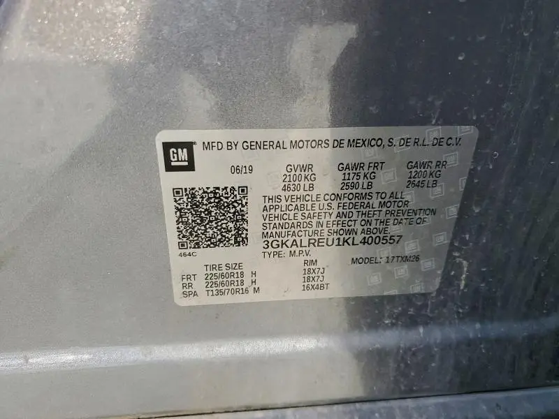 2019 GMC TERRAIN SLT  