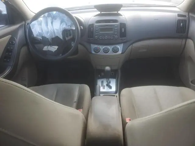 2010 HYUNDAI ELANTRA BLUE  