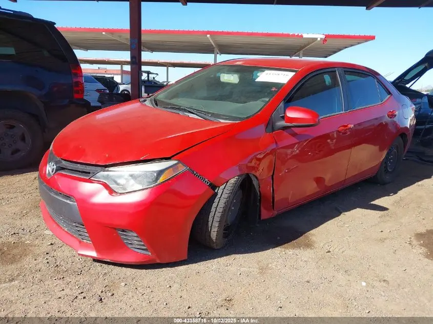 2016 TOYOTA COROLLA LE