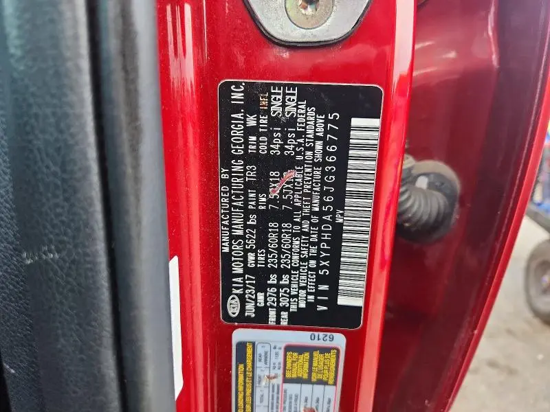 2018 KIA SORENTO EX  