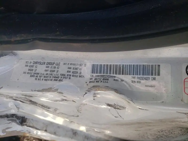 2013 CHRYSLER 200 TOURING  