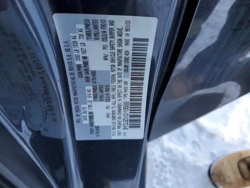 2016 TOYOTA SCION IA   