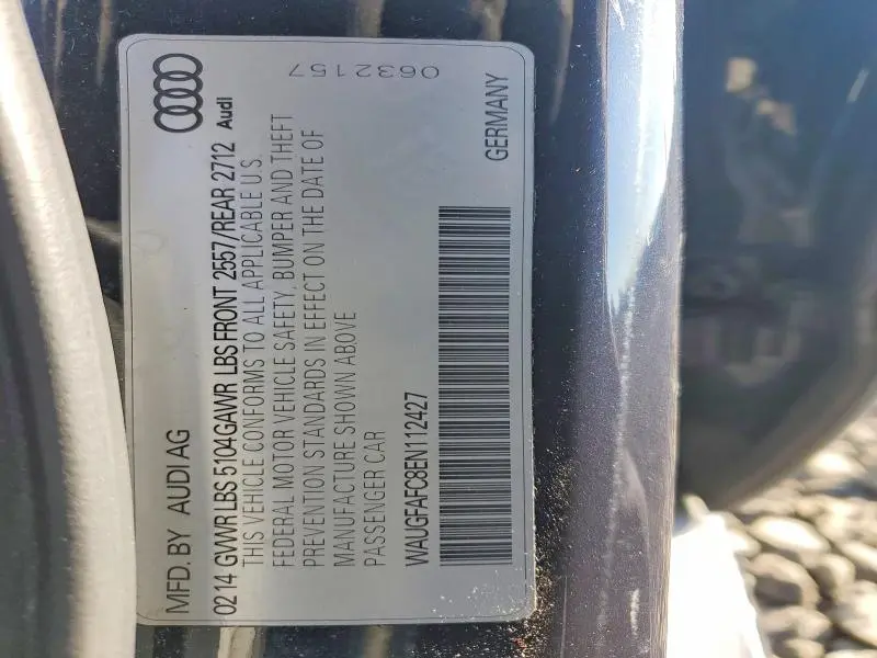 2014 AUDI A6 PREMIUM PLUS  