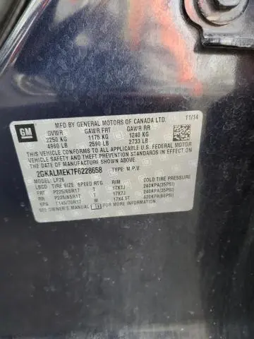 2015 GMC TERRAIN SLE  