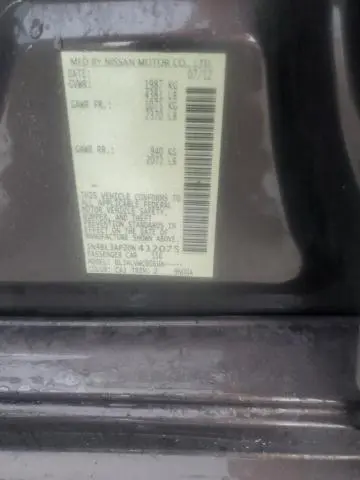 2013 NISSAN ALTIMA 3.5S  