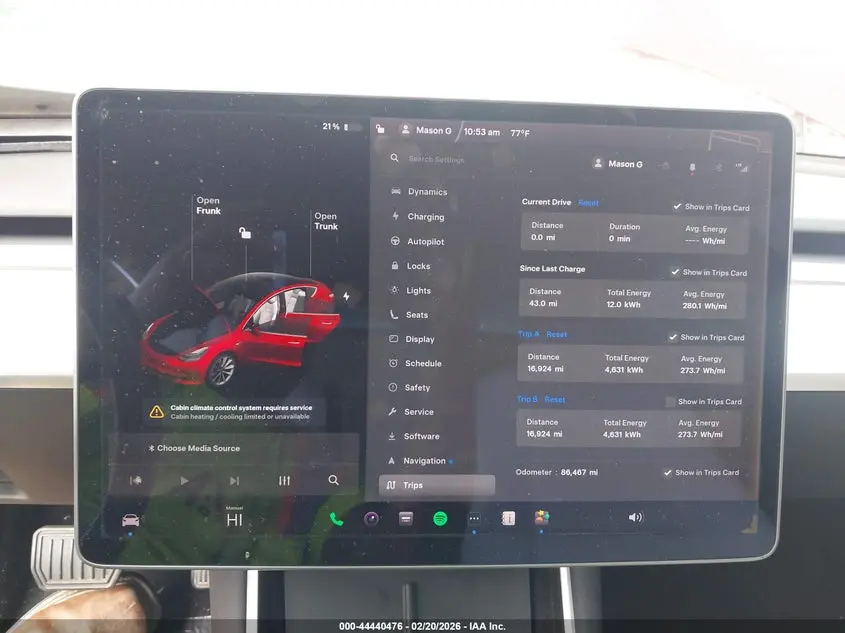 2019 TESLA MODEL 3  