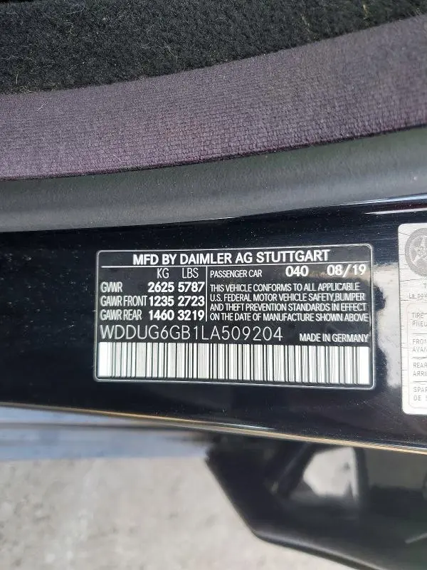 2020 MERCEDES-BENZ S 450  