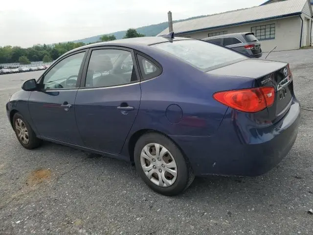 2010 HYUNDAI ELANTRA BLUE  