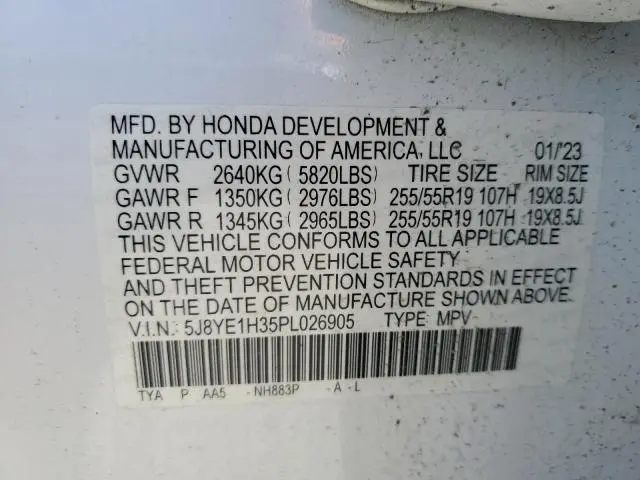 2023 ACURA MDX   