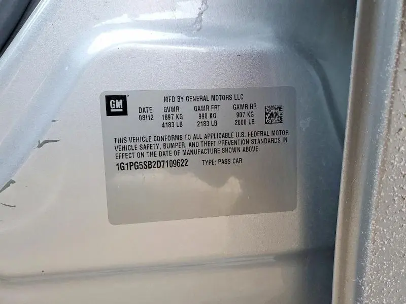 2013 CHEVROLET CRUZE LTZ  