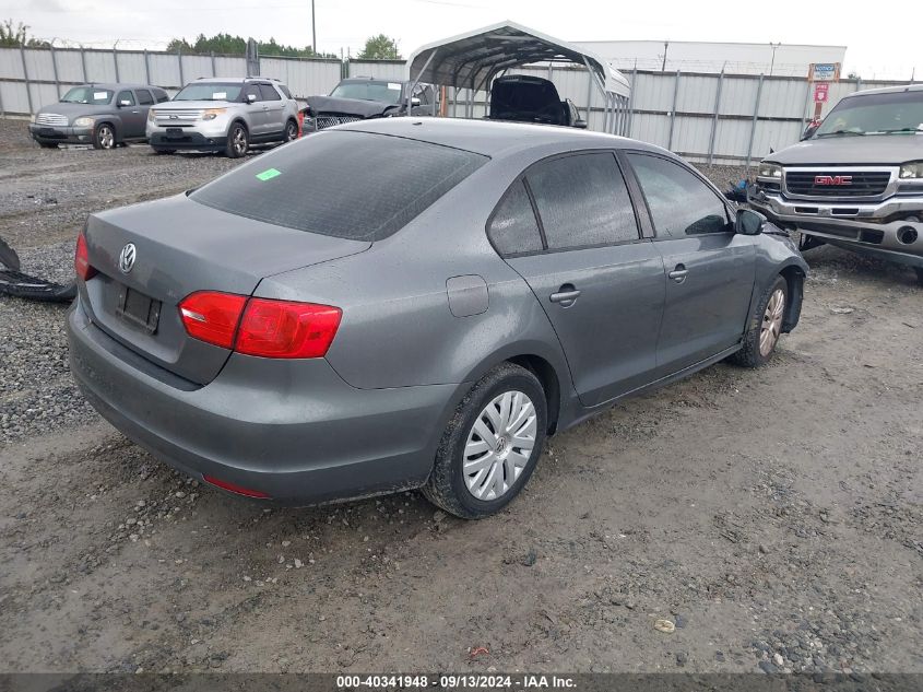 2012 VOLKSWAGEN JETTA 2.5L SE