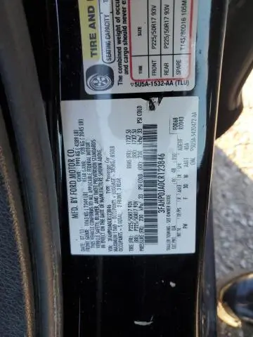 2012 FORD FUSION SEL