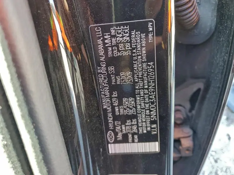 2022 HYUNDAI TUCSON SEL  