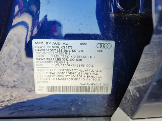 2018 AUDI Q5 PREMIUM  