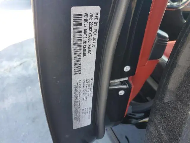 2020 DODGE CHARGER SCAT PACK  