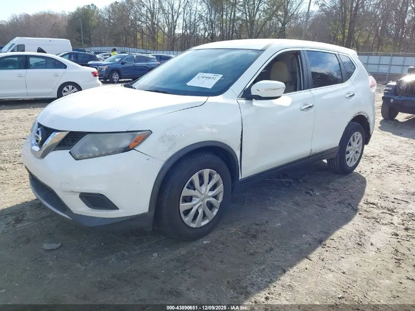 2015 NISSAN ROGUE S
